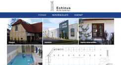 Desktop Screenshot of echinus.dk